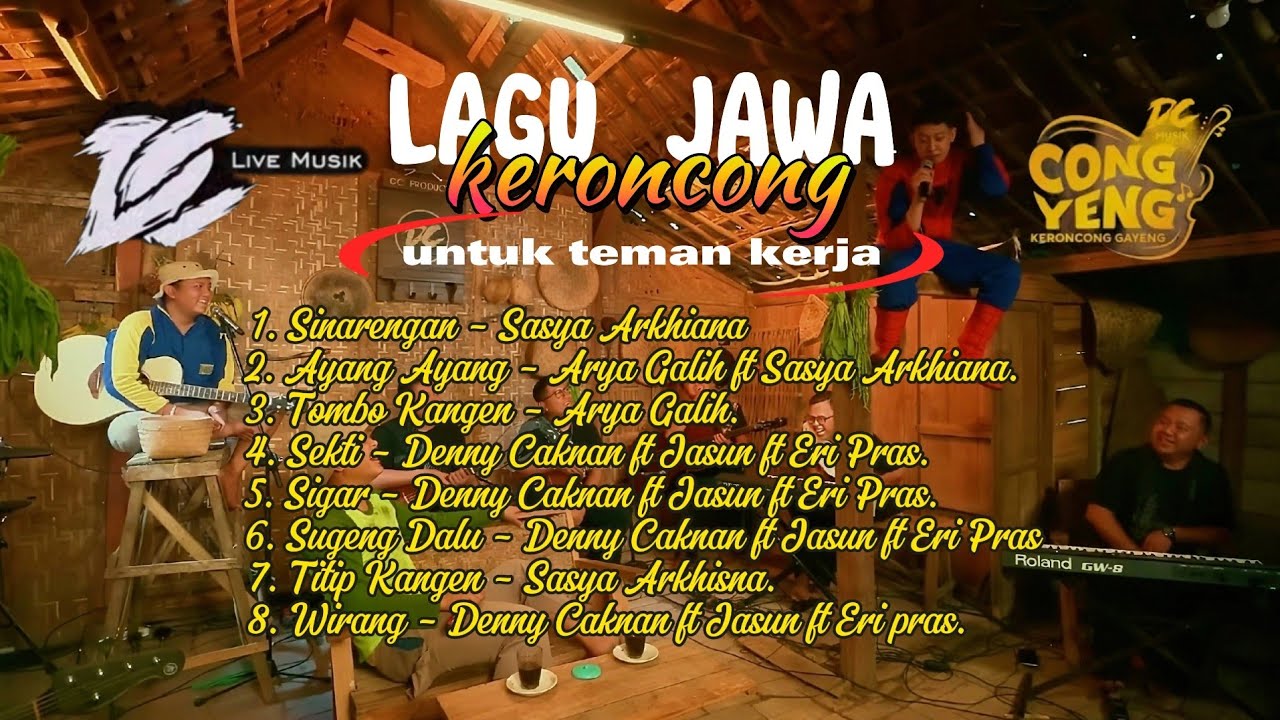 KERONCONG JAWA MODERN KOMPILASI SYAHDU COCOK UNTUK TEMAN KERJA #musik #dennycaknan #congyeng