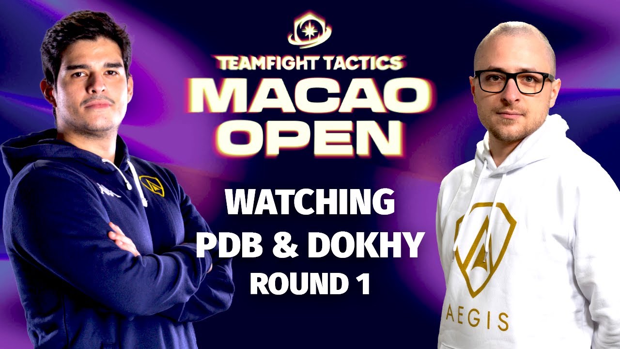 Teamfight Tactics Macao Open : Round 1 - Pov PDB et Dokhy