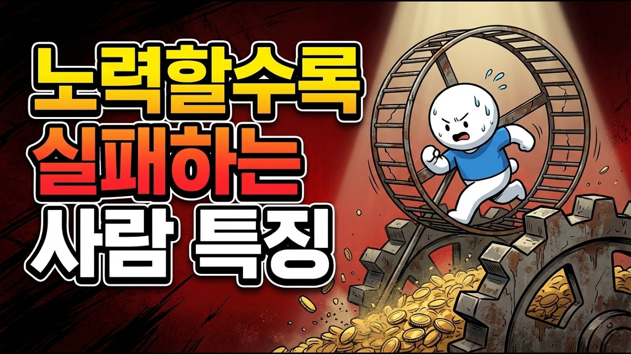 노력할수록 인생이 망가지는 결정적 이유 (역노력의 법칙)성공하고 싶다면 지금 당장 '간절함'부터 버려야 합니다