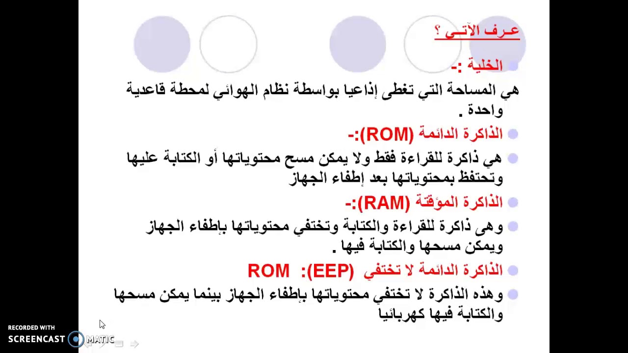 مراجعة الباب الثالث لمادة الاتصالات قسم الالكترونيات