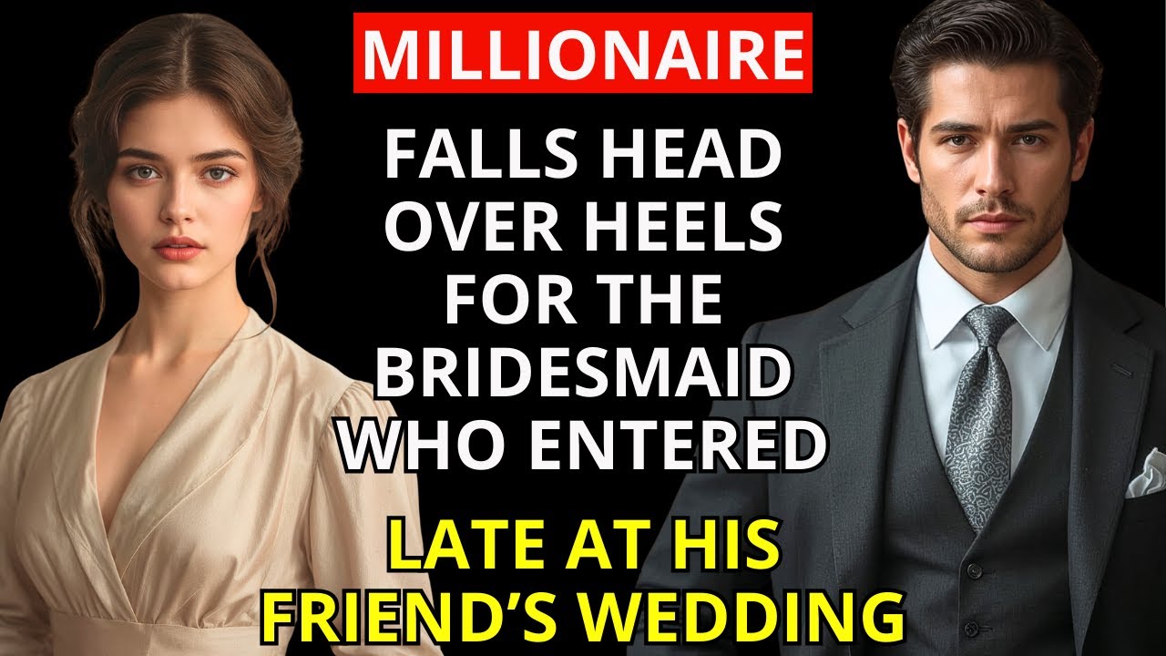 MILLIONAIRE Falls Head Over Heels for THE BRIDESMAID Who Entered LATE at His Friend’s Wedding