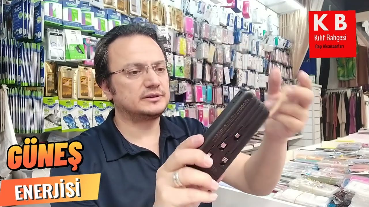 HİÇ BİTMEYEN POWERBANK! GÜNEŞ ENERJİLİ POWERBANK KUTU AÇILIMI! ALINIR MI?