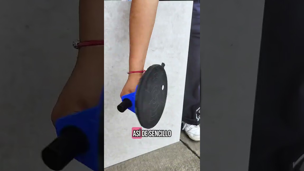 Potente ventosa para losas gigantes