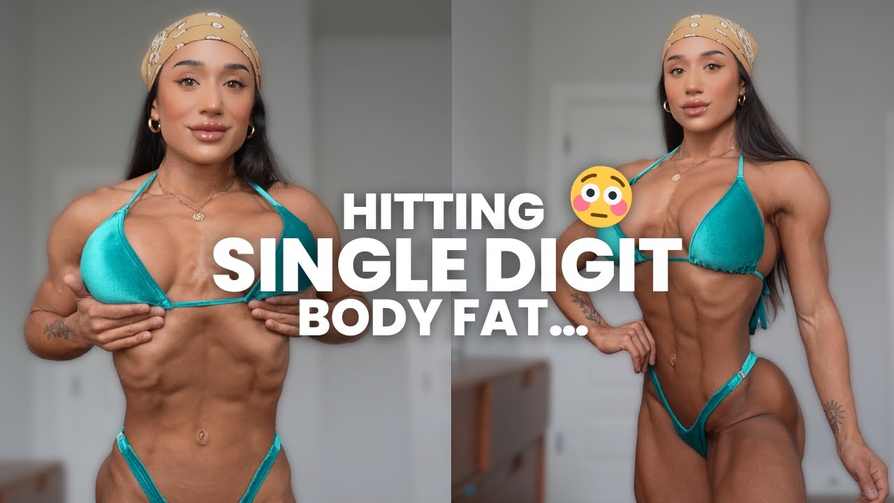 4 DAYS OUT | physique update + my final body fat percentage