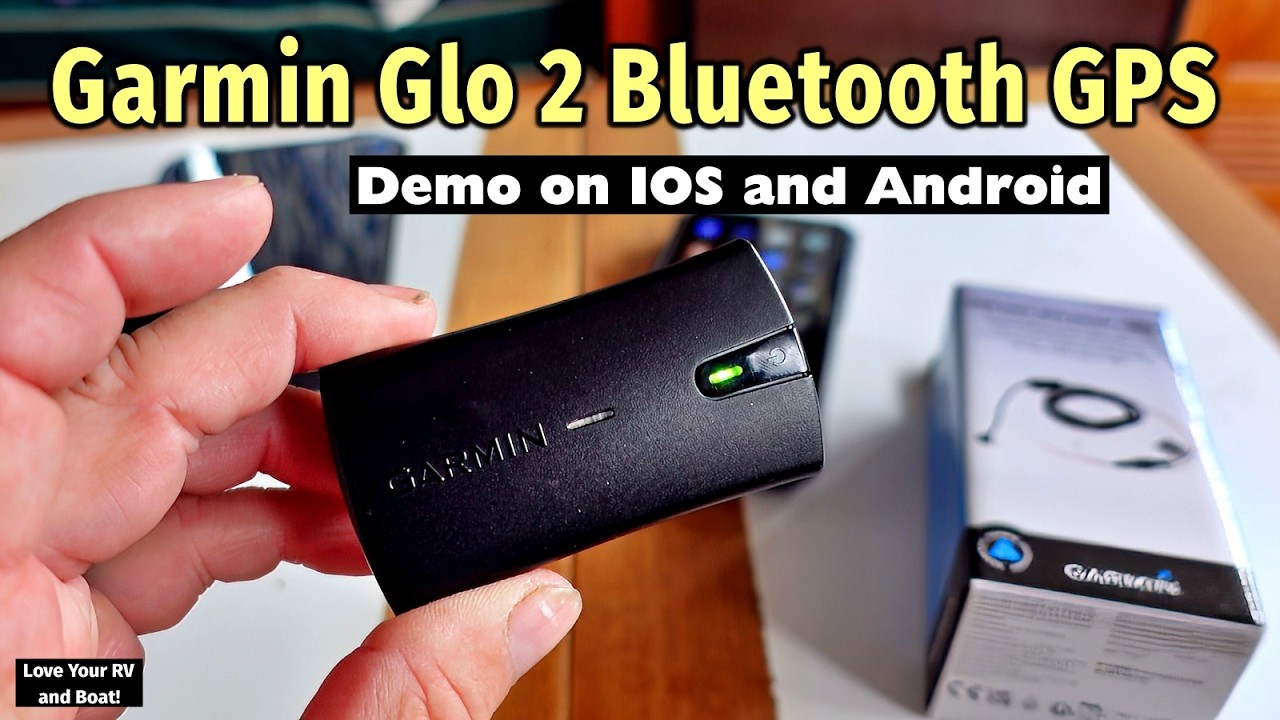 Garmin GLO 2 GPS Receiver Demo and Special Android Setup How-to