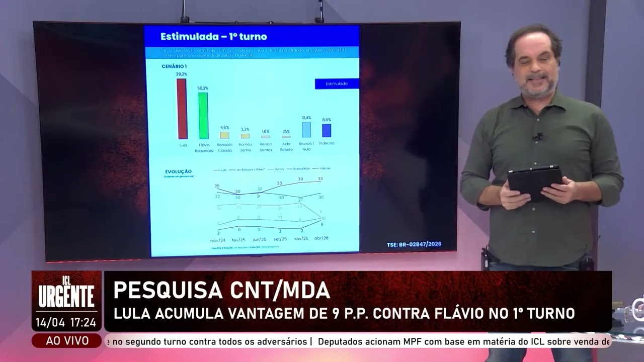A pesquisa CNT/MDA, a que mais se aproximou dos resultados das &uacute;ltimas elei&ccedil;&otilde;es