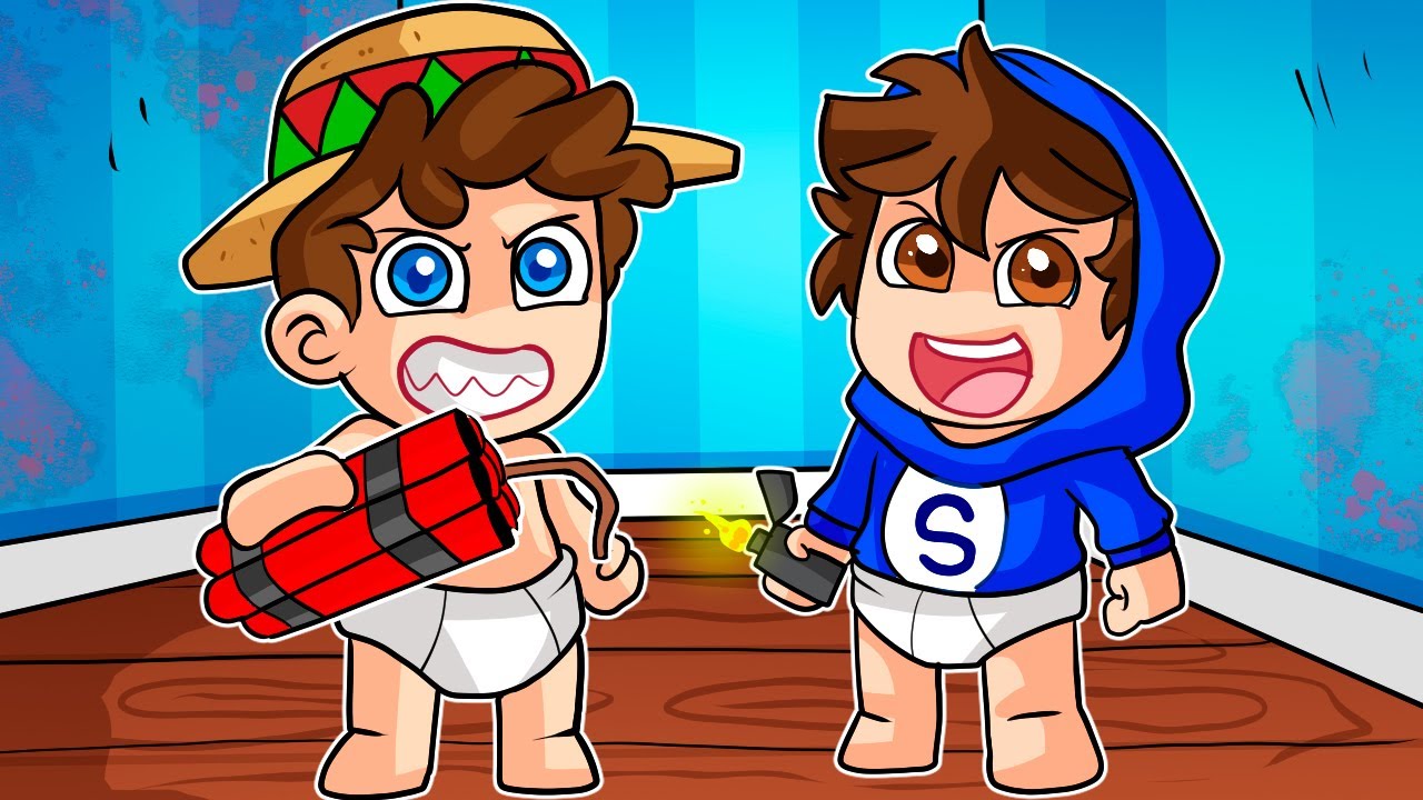 ¡BEBE SILVIO y BEBE SPARTA DESTRUYEN la CASA del ABUELO! 😂🍼 con SPARTA356 y PANCRACIO