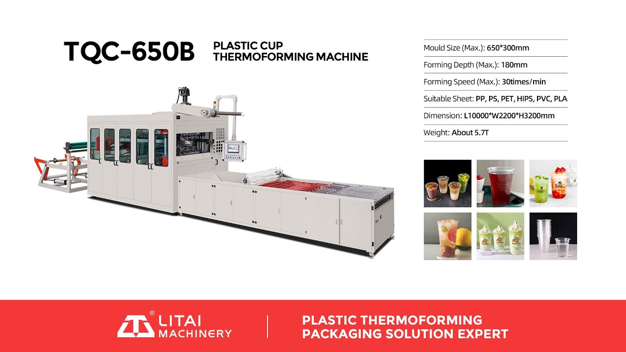 Disposable Plastic Glass Water Cup Plate Making Machine