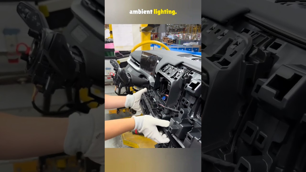 Wnętrze ulepszonej deski rozdzielczej nowego Volkswagena Jetty