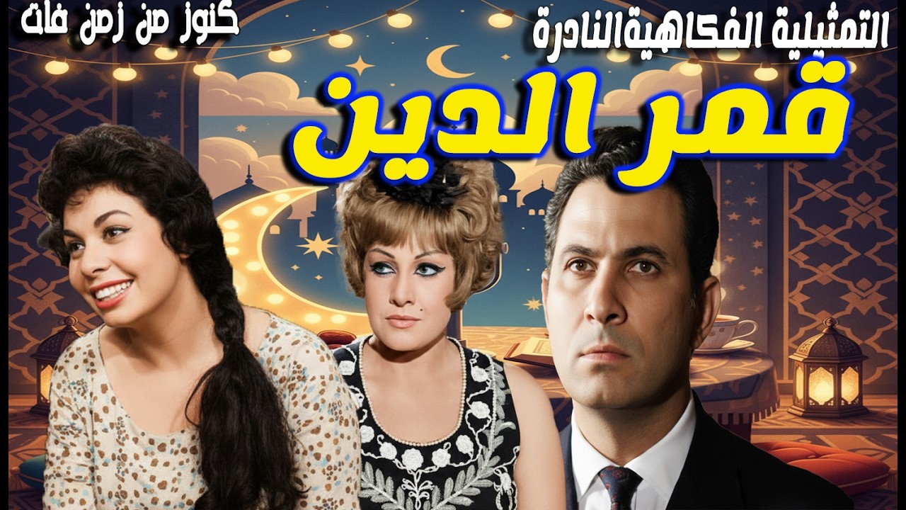 التمثيلية الممتعة قمر الدين | خيرية احمد - عمر الحريرى - عايدة كامل - محمود عزمى