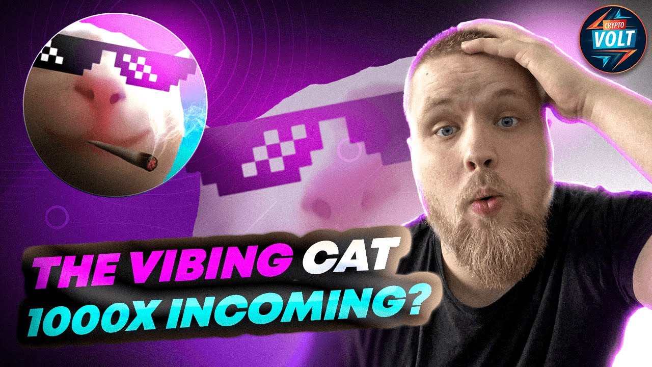 NEWEST MEME IN THE MARKET TODAY! 🔥 The Vibing Cat 🔥 JUST VIBING!