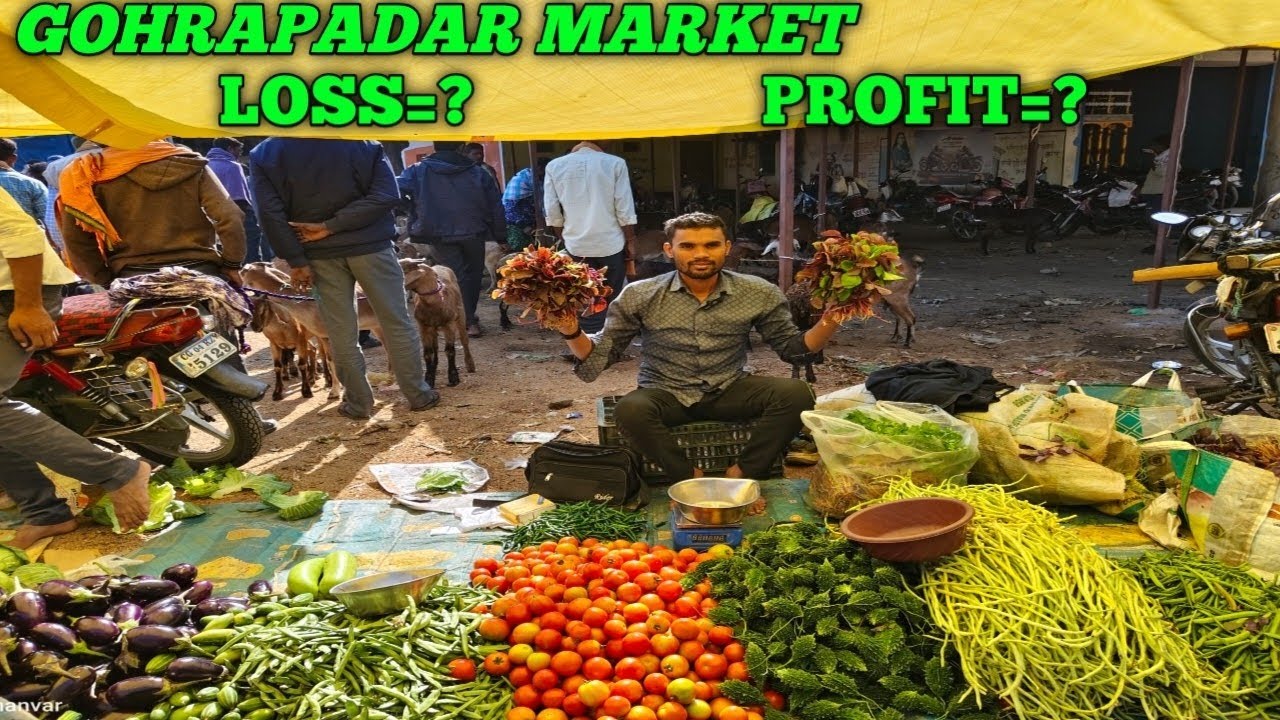 आज सेल किया मैंने ~2500₹ की सब्जियां कितना प्रॉफिट मिला!!?