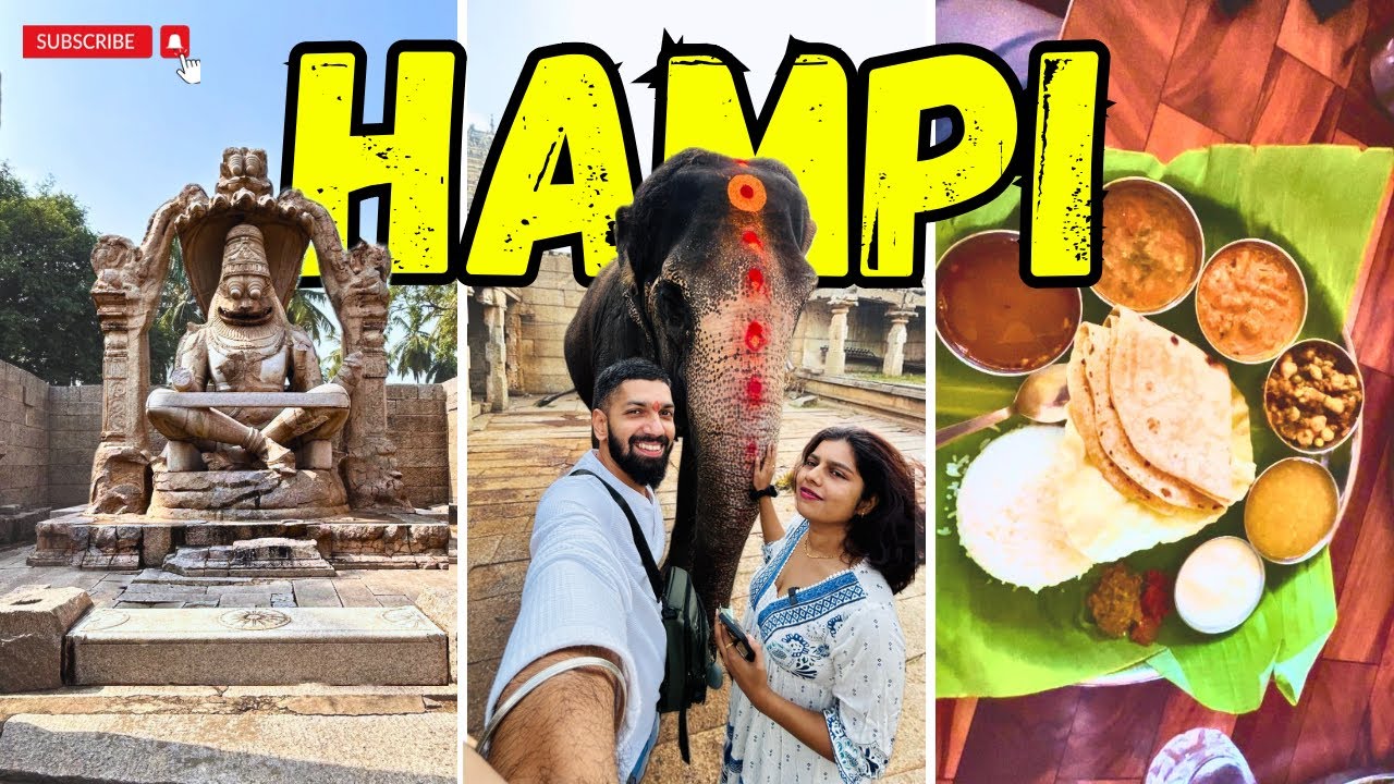 Hampi Tourist Places | 2 Days Trip to Hampi | What to Do, Where to Eat & How to Reach | Hampi Food