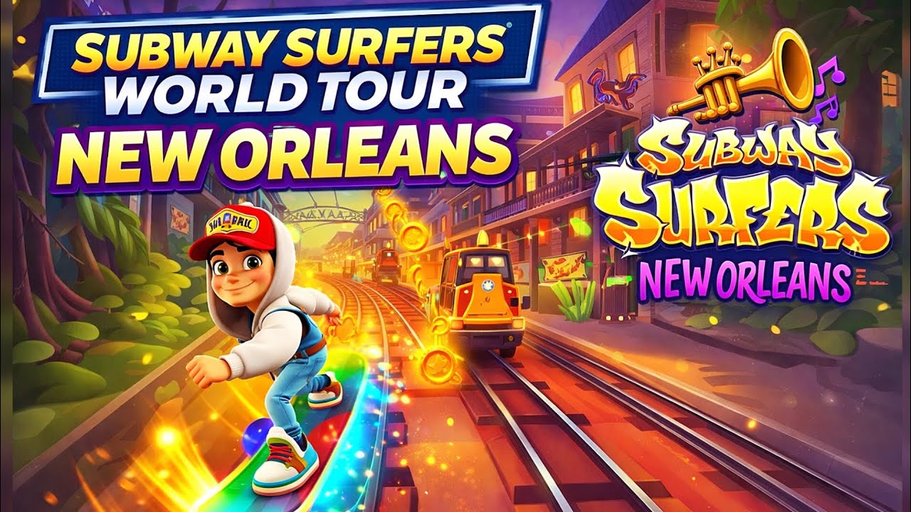 Subway Surfers World Tour New Orleans 🔥 High Score Gameplay 