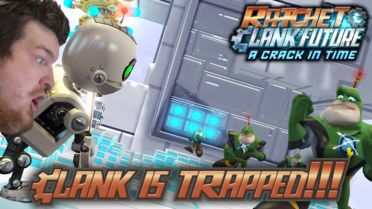WE HAVE TO FREE CLANK!!! - Ratchet And Clank A Crack In Time - Part 2