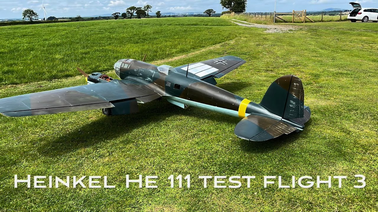 Heinkel He 111 Test Flight 3