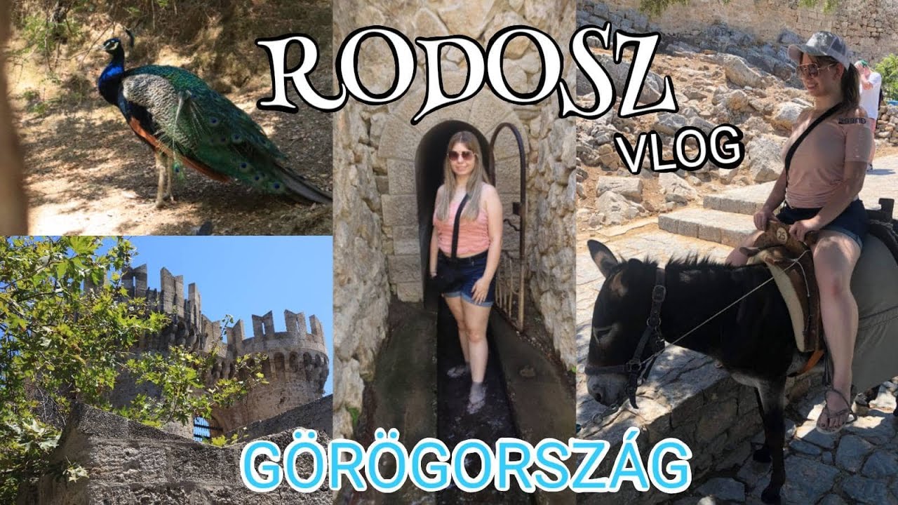 Rodosz látványosságai 🇬🇷 Görögország VLOG #1