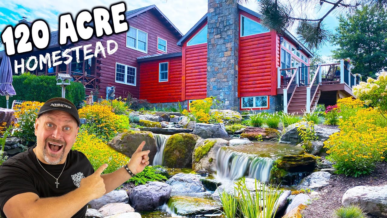 120 ACRE Property with a WATERFALL and BEES!