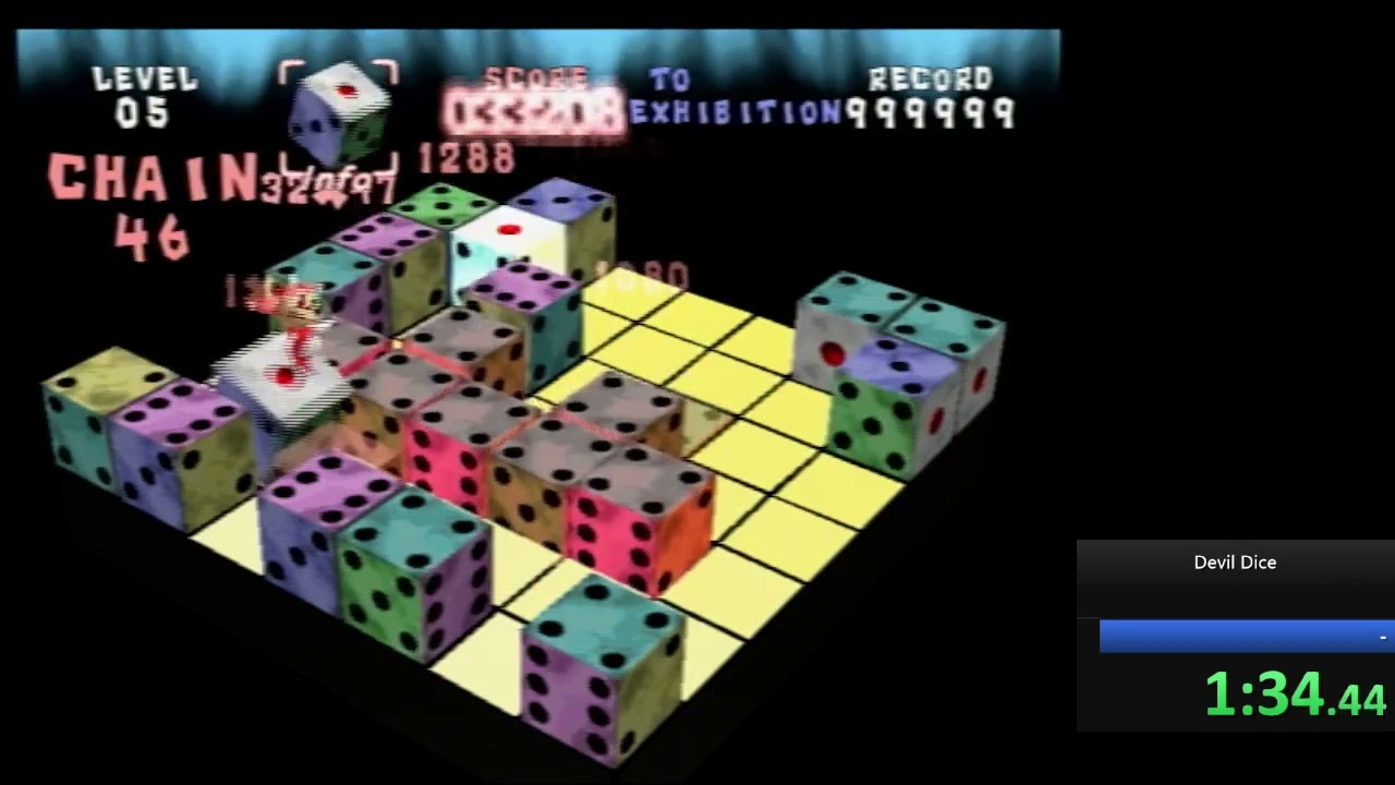 Xi[sai](Devil Dice) 100000pts(Solo) Fullspeed in 2:57