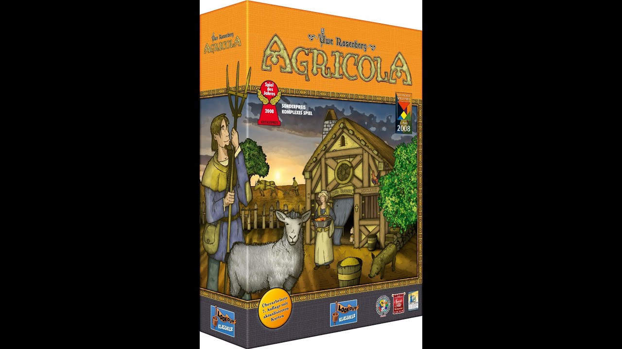 Challenge/Défi Agricola de Noël : Présentation du jeu (mode solo) et lien pour jouer la même config