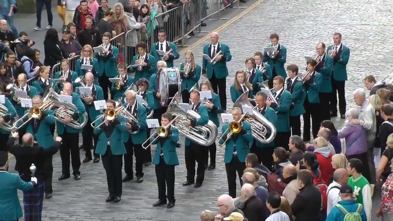 St Ronan's Silver Band performing at Edinburgh's Riding the Marches 2013