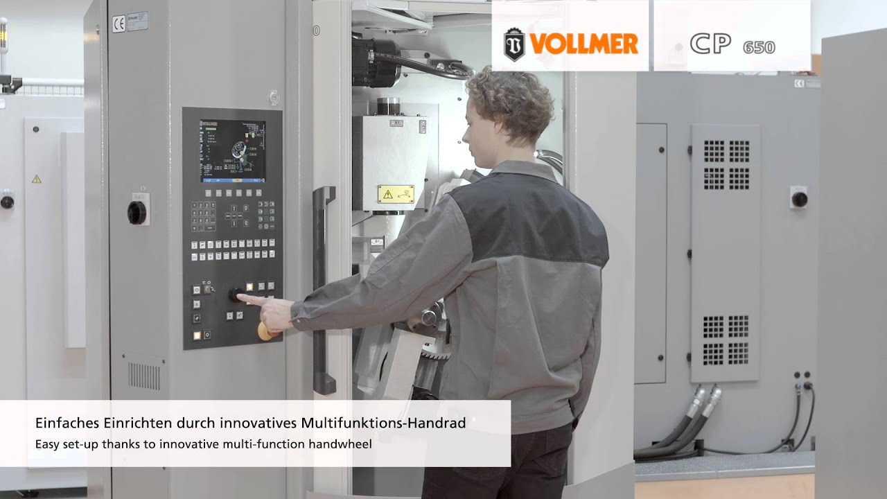 Machine for sharpening circular saws // Handling and Operation // VOLLMER CP 650