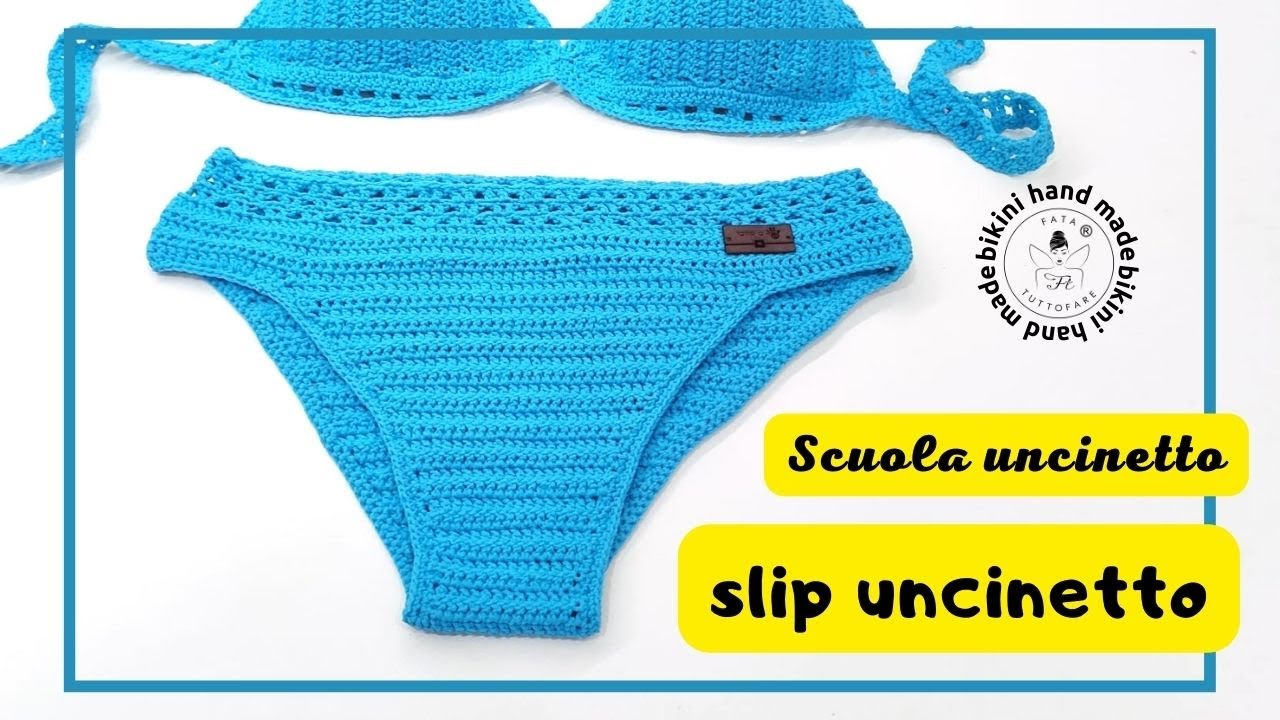Scuola uncinetto: slip uncinetto