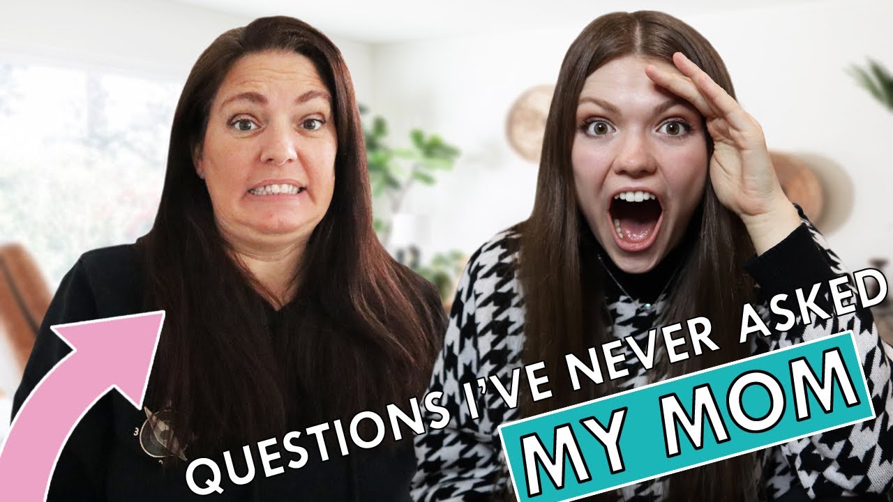 Asking MY MOM Juicy Questions I've Never Asked Her Before!