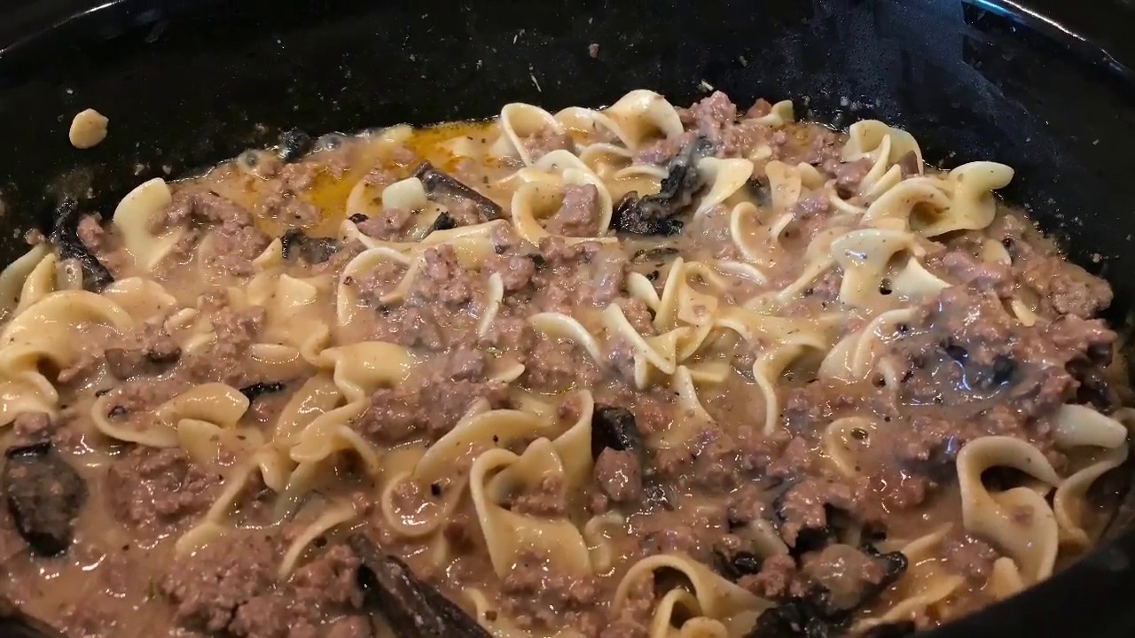 Whip It Up Wednesday/ Ground Beef Stroganoff