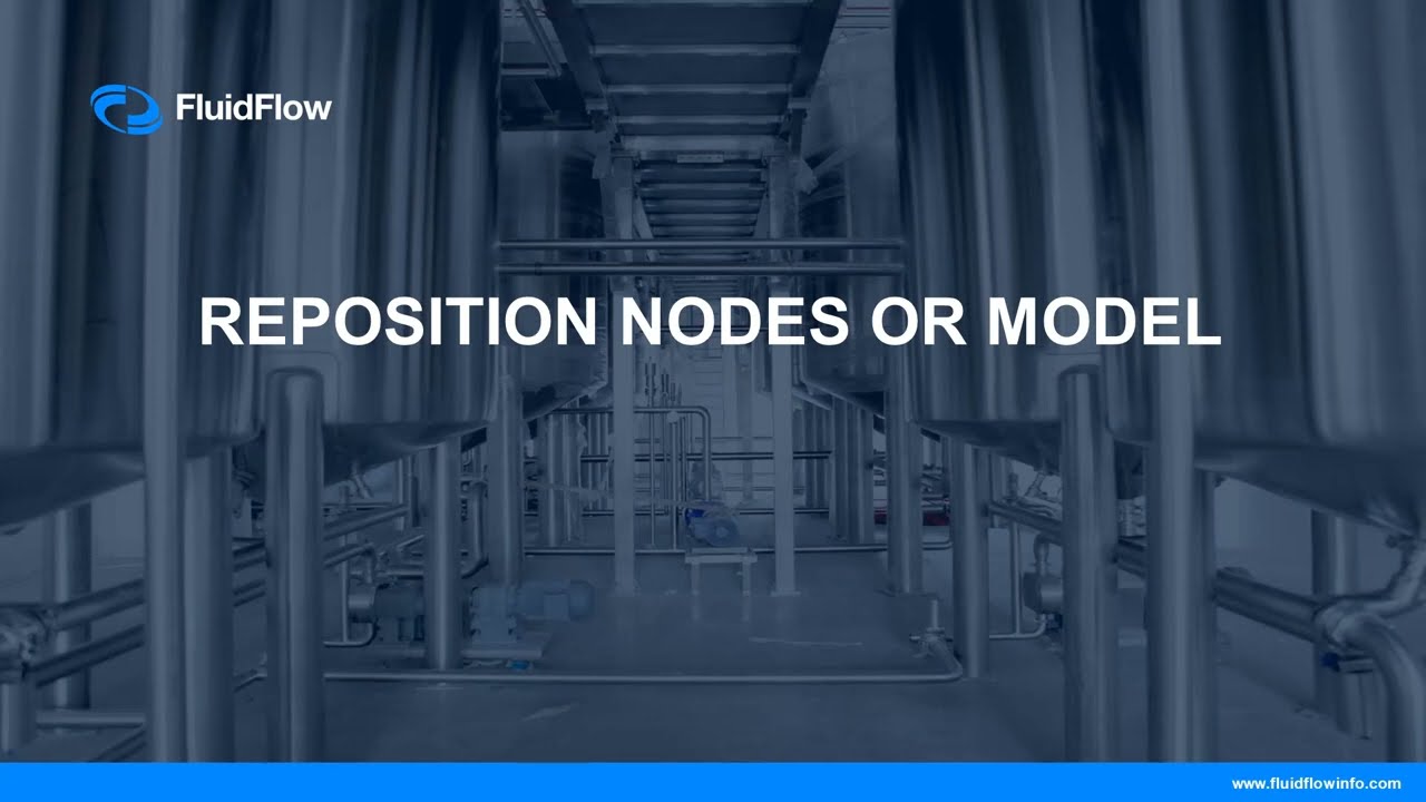Reposition Nodes in FluidFlow