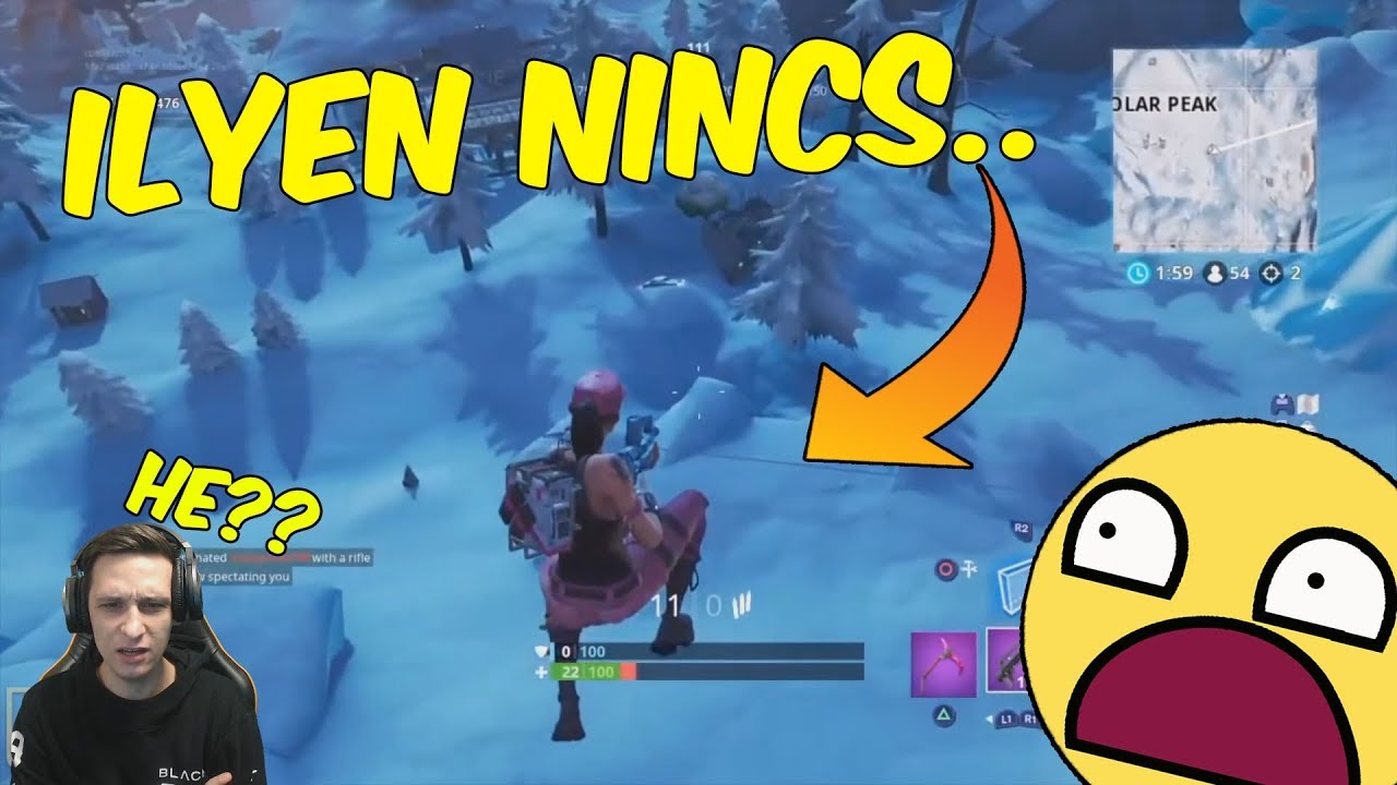 ILYEN SZERENCSÉS ÉN SOSE LESZEK :'( | FORTNITE-BCC