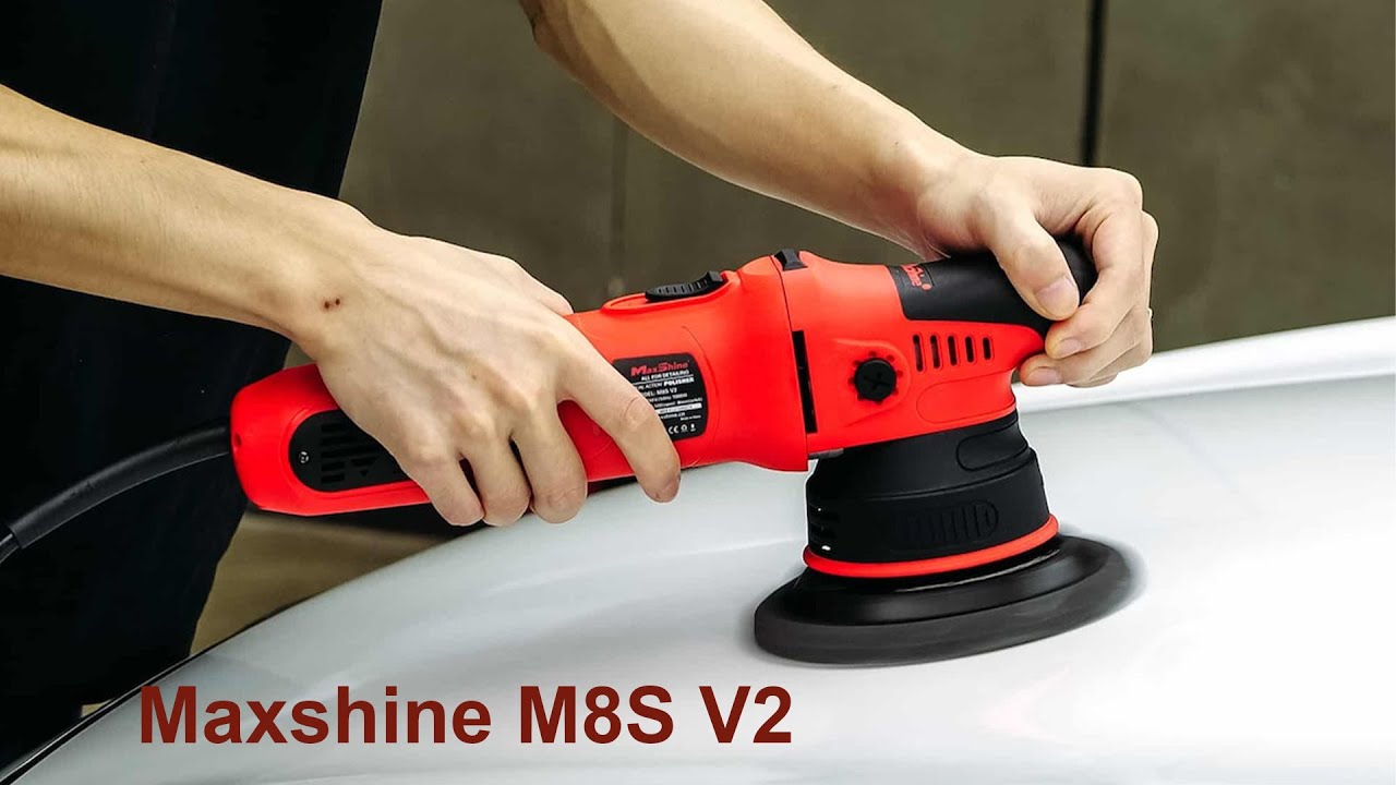 Unboxing | Maxshine M8S V2 Έκκεντρος Αλοιφαδόρος - 1000W με Ρύθμιση Στροφών.