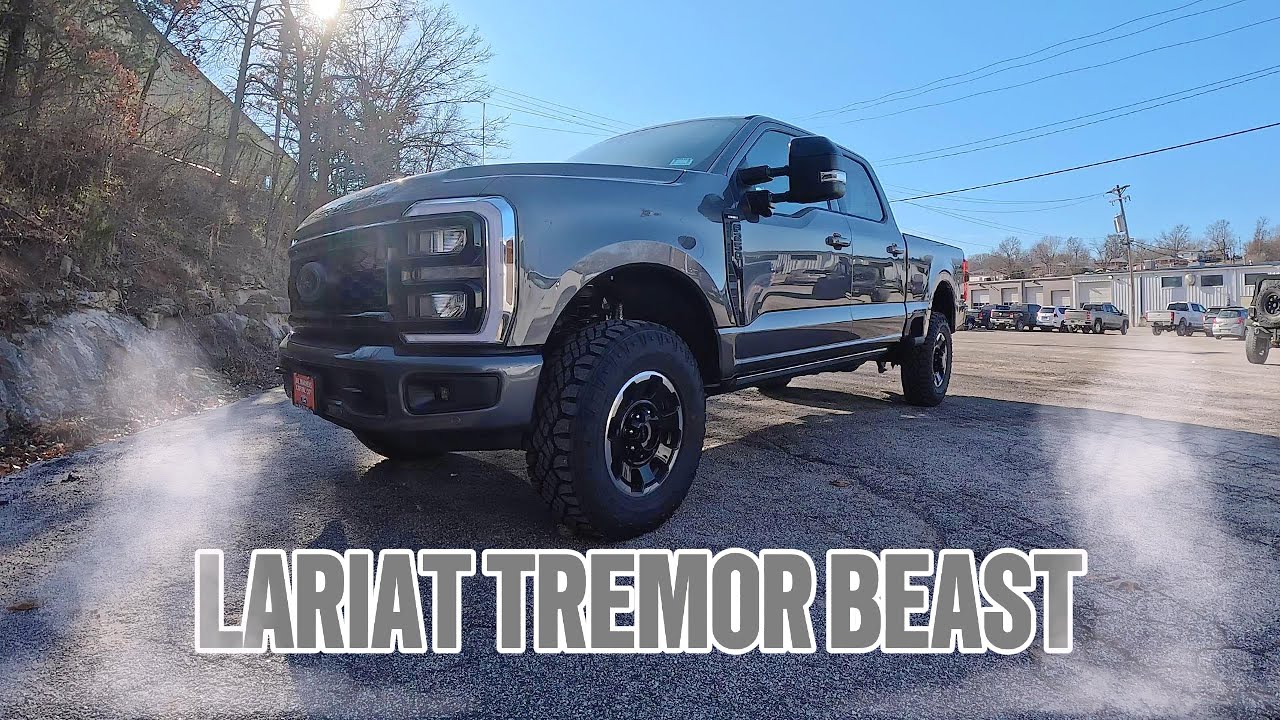 Обзор Ford F-250 Lariat Tremor 2026 года | 7,3-литровый двигатель V8 Godzilla – стоит ли он своих...