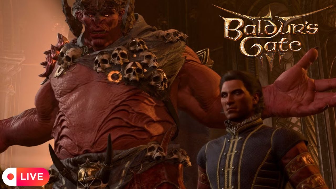 🔴 LIVE Baldur’s Gate 3 – Dark Urge Enters the House of Hope