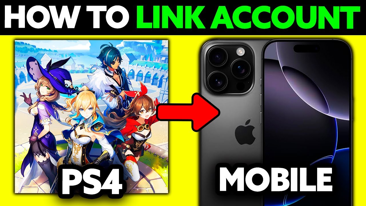 How To Link Genshin Impact Account PS4 to Mobile (2025) - Step by Step