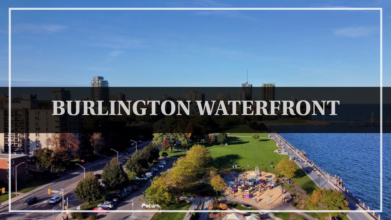 Burlington Waterfront, Ontario (4K Drone)