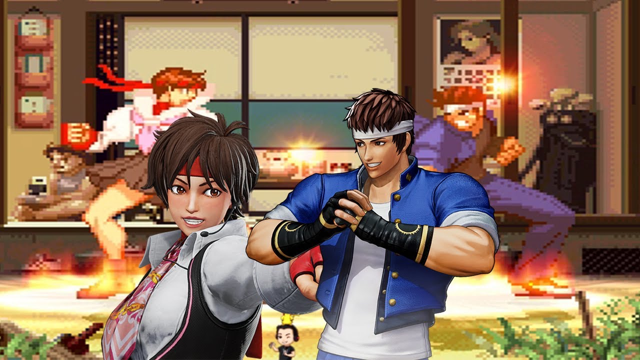 Mugen - King of Fighters vs. Street Fighter - 矢吹真吾 vs. 春日野櫻 - Shingo Yabuki vs. Sakura Kasugano