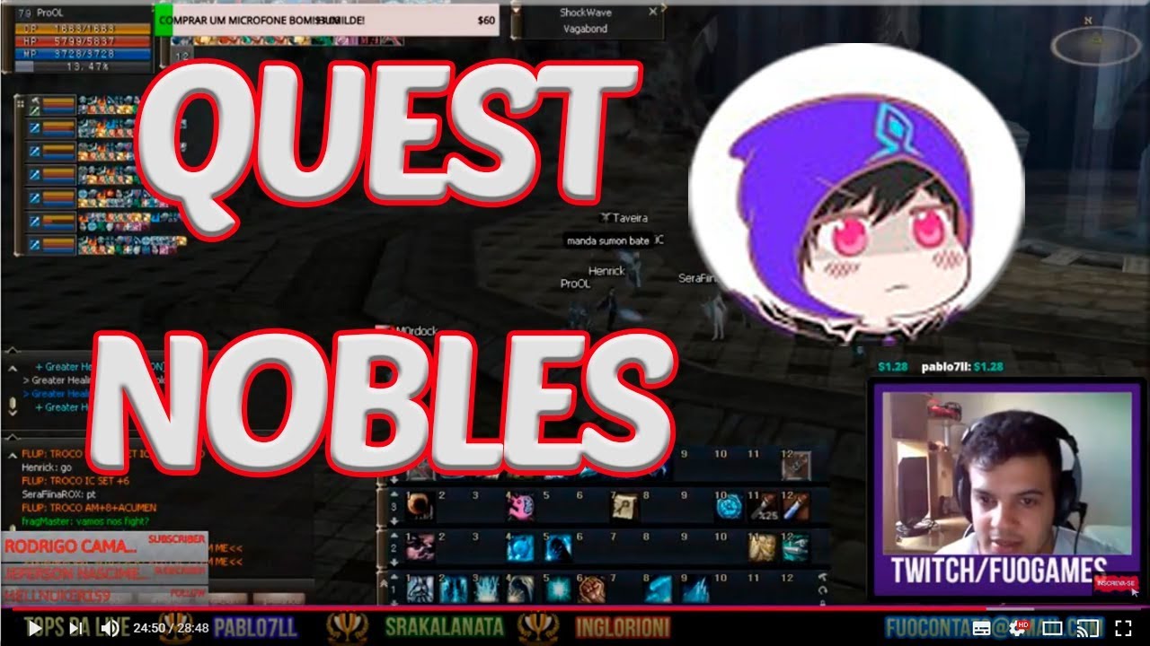 QUEST NOBLES ПОЛНАЯ ЛИНИЯ 2