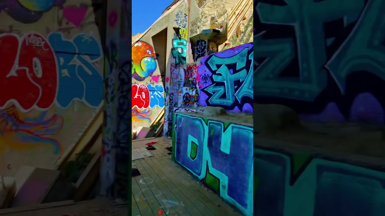 Exploring La Jolla&rsquo;s Graffiti-Covered Mushroom House! #UrbanExploration #LaJolla #HiddenGem