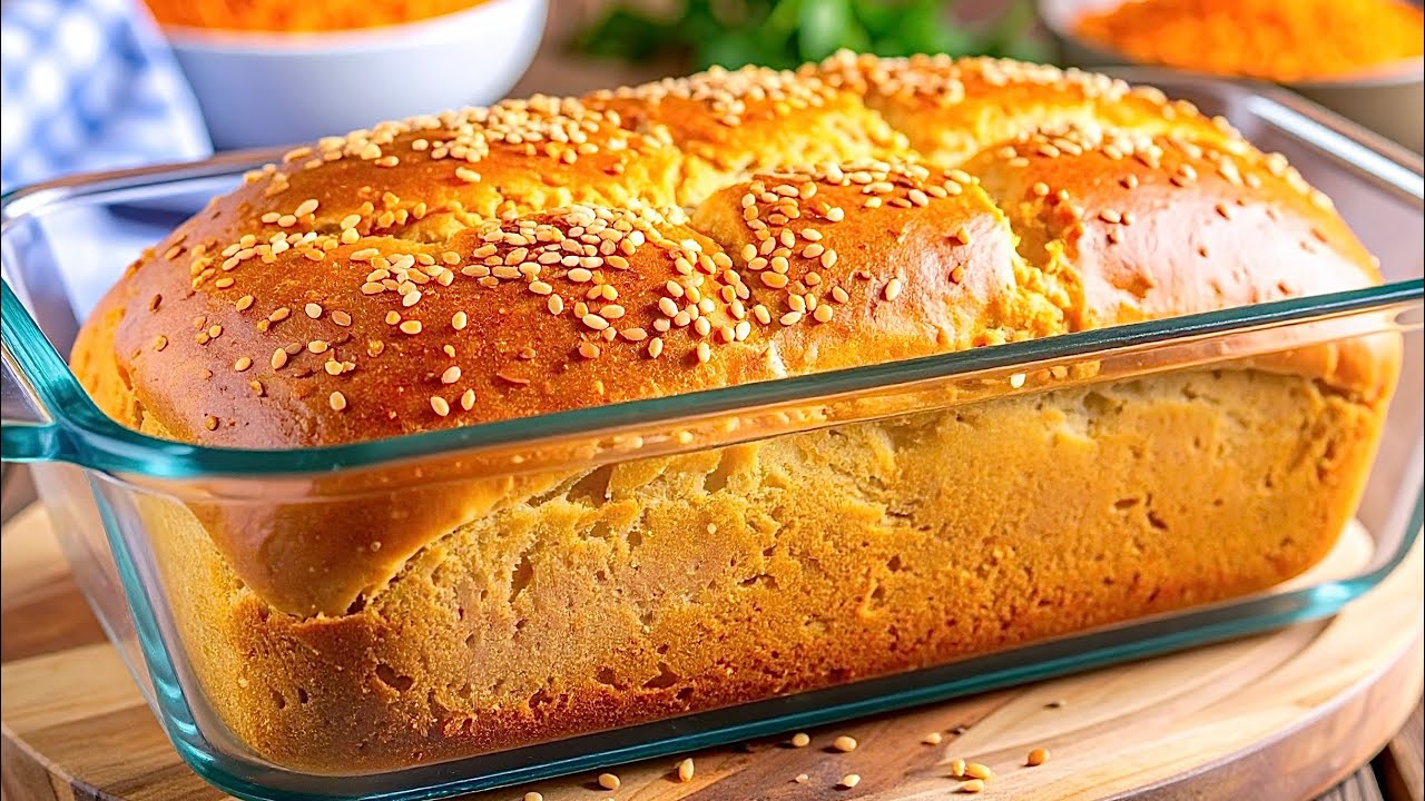 Gesundes Linsenbrot in 5 Minuten! Ohne Mehl und Hefe!