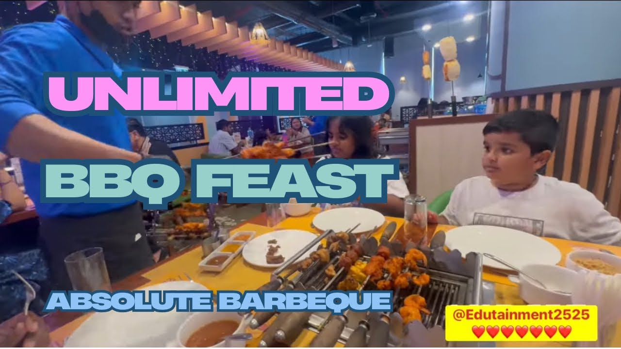 Unlimited BBQ Feast in Qatar! 🤩🔥 Absolute Barbecue Buffet Experience! @suhanashaaztales