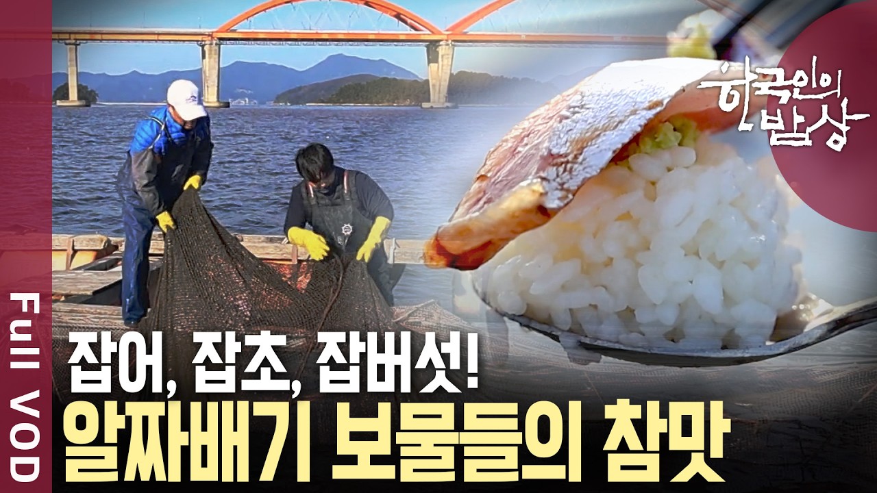 [내레이션✨신하균] 알짜배기 참맛이 다 있다! 가까이 두고도 미처 다 알지 못했던 숨은 보물들 | 한국인의 밥상 | KBS 20241128 방송