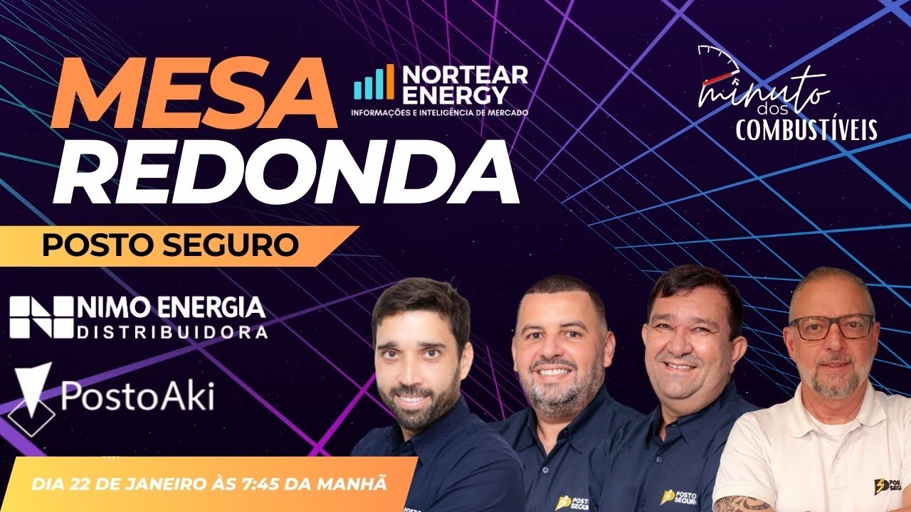 Mesa Redonda Posto Seguro Brasil | Minuto dos Combustíveis (25/01/2026)