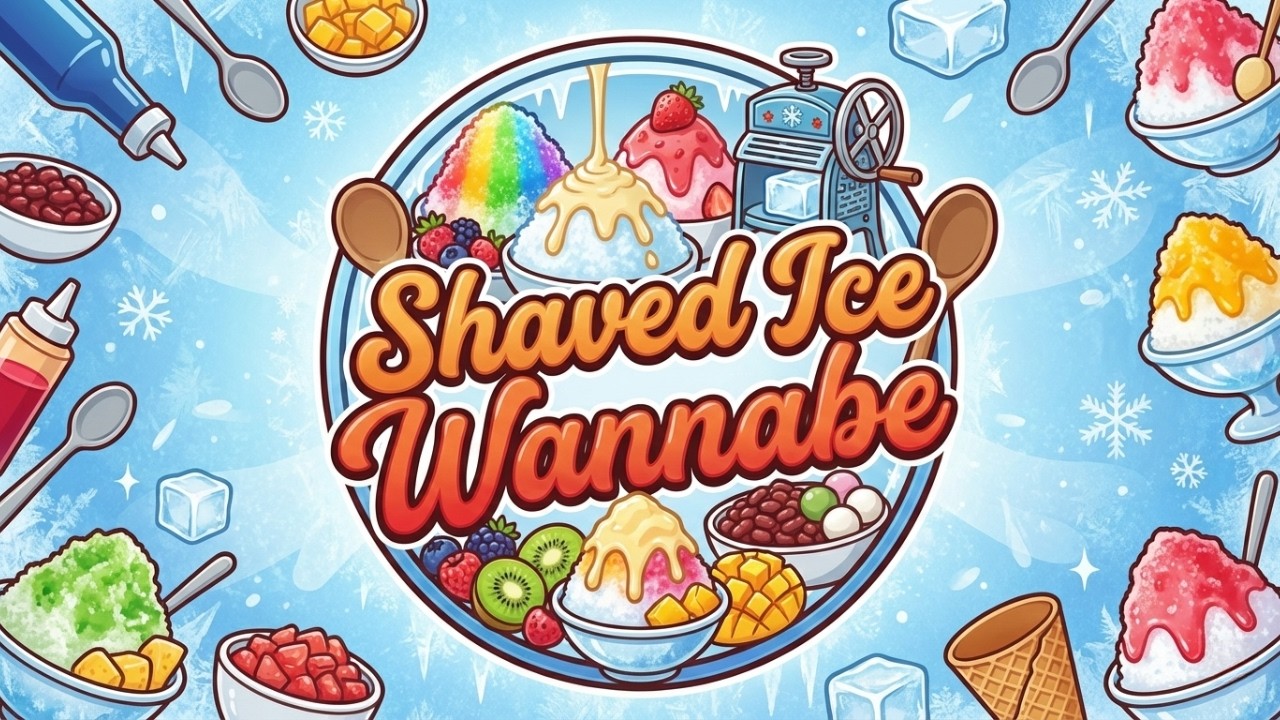 🐻‍❄️  Fluffy 🍧 SHAVED ICE at Night Market 🔴LIVE! Vendor 🎢