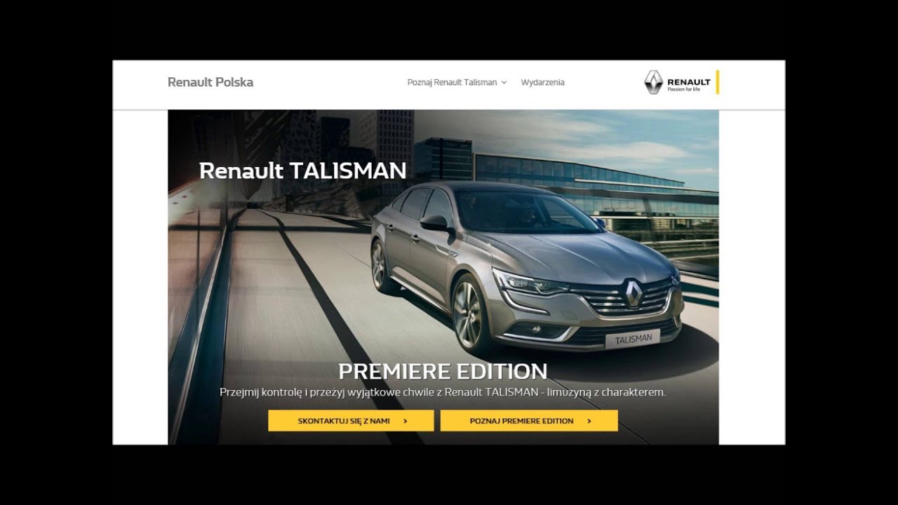 Renault Talisman i Bogusław Linda - spot radiowy [marketing-news.pl]