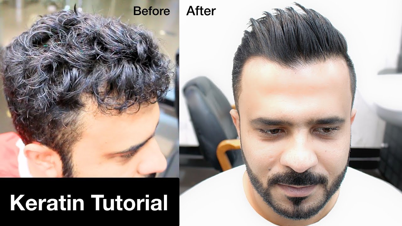 CURLY to Straight Hair ★KERATIN TREATMENT★HAIRSTYLE FOR SHORT HAIR★NATURAL HAIR★ Tresemme Hair✔️