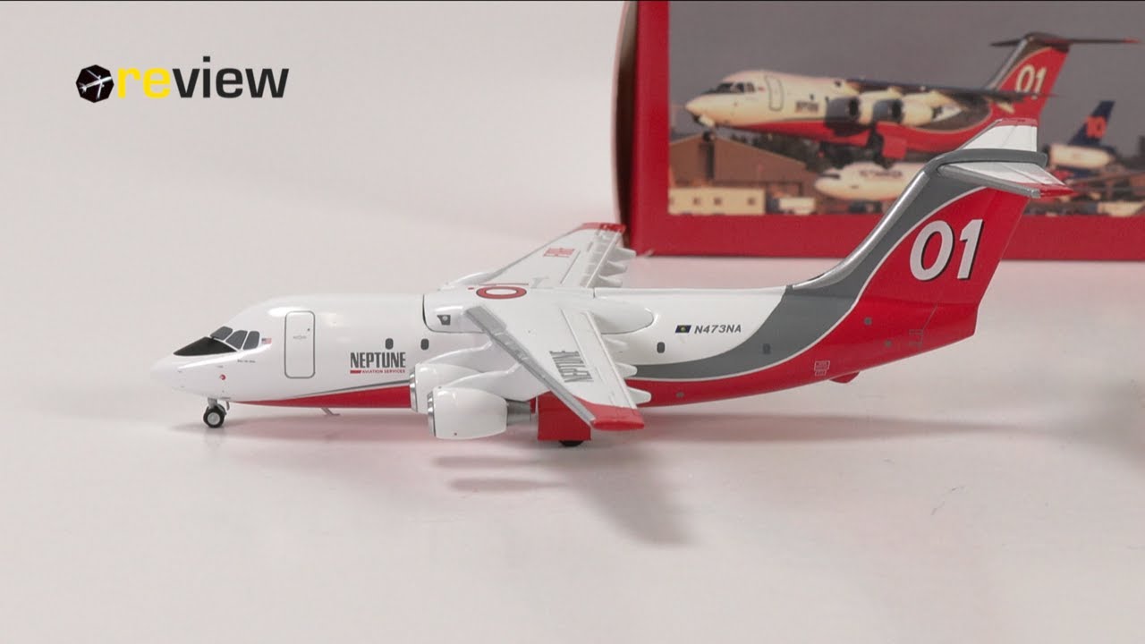 Neptune Aviation Services BAe 146-200 (Scale 1:200) | Review #748