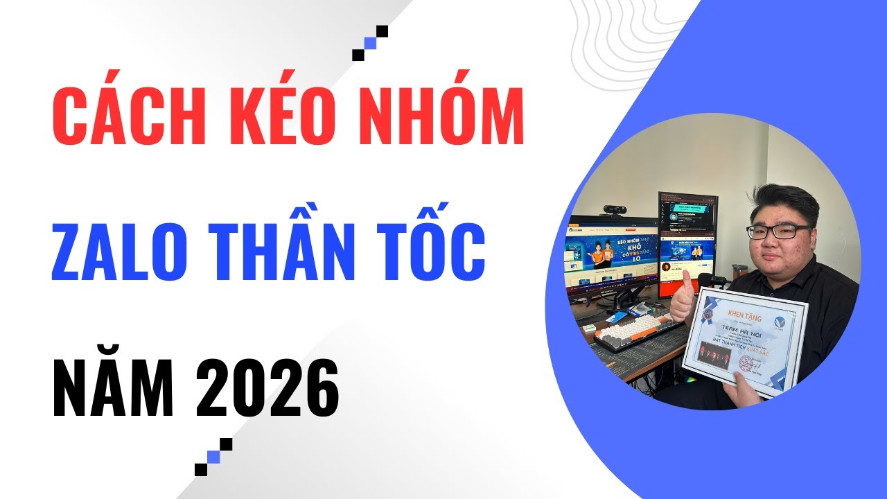 Cách Kéo Nhóm Zalo Thần Tốc Năm 2026 | Phần Mềm Kéo Nhóm Zalo Tự Động