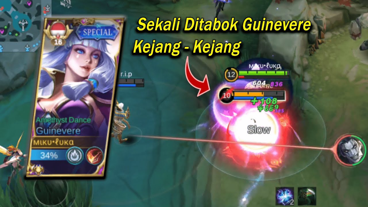 BUILD TABOKAN MAUT GUINEVERE, Build Tersakit Tabokan Guinevere - MLBB
