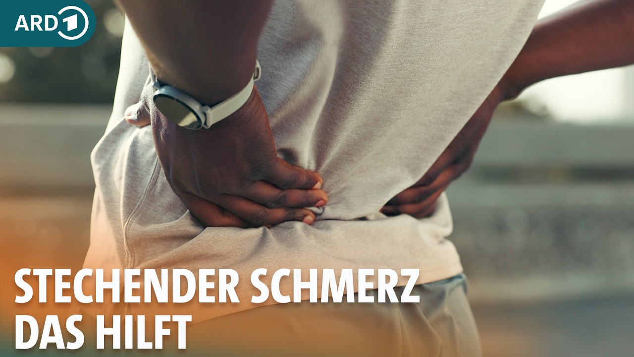 Starke Rückenschmerzen: Das hilft bei einem Hexenschuss I ARD Gesund